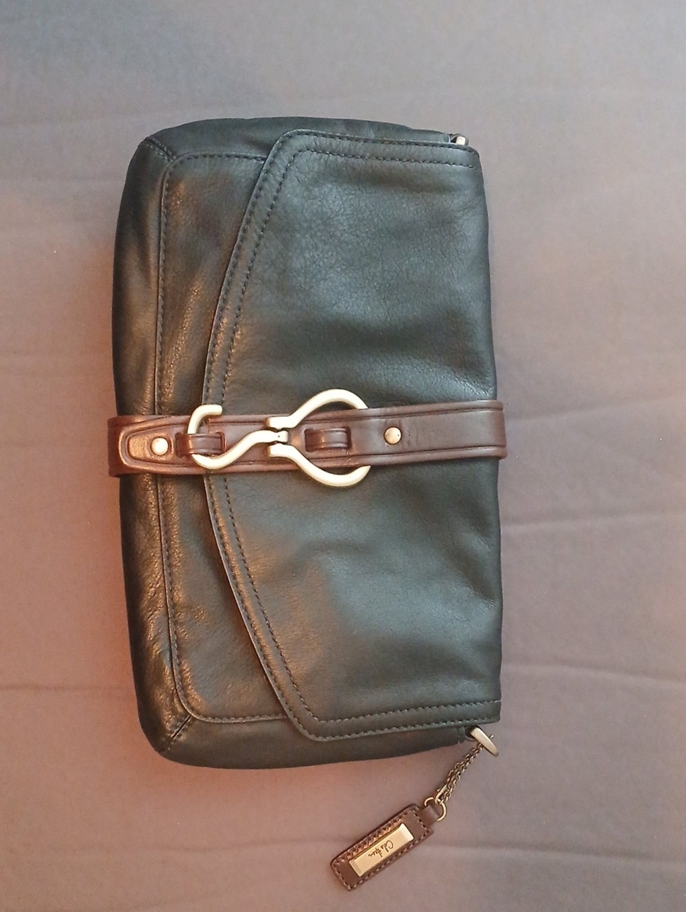 Leather Clutch or Shoulder Bag